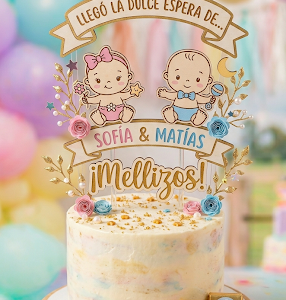Toppers Torta Personalizado